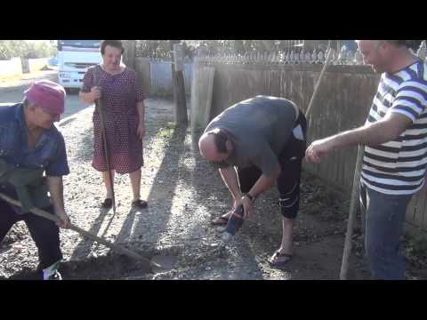 Digging up the Street in გეგუთი (Geguti), საქართველო (Georgia)
